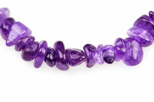 Pulseira de ametista - fichas