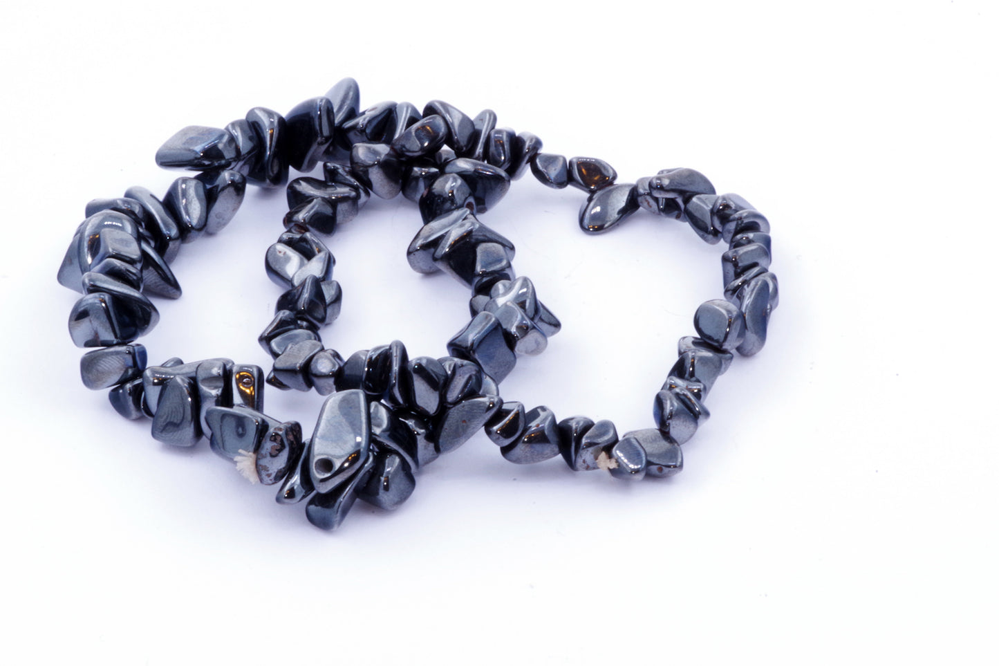 Pulseira de hematita - fichas