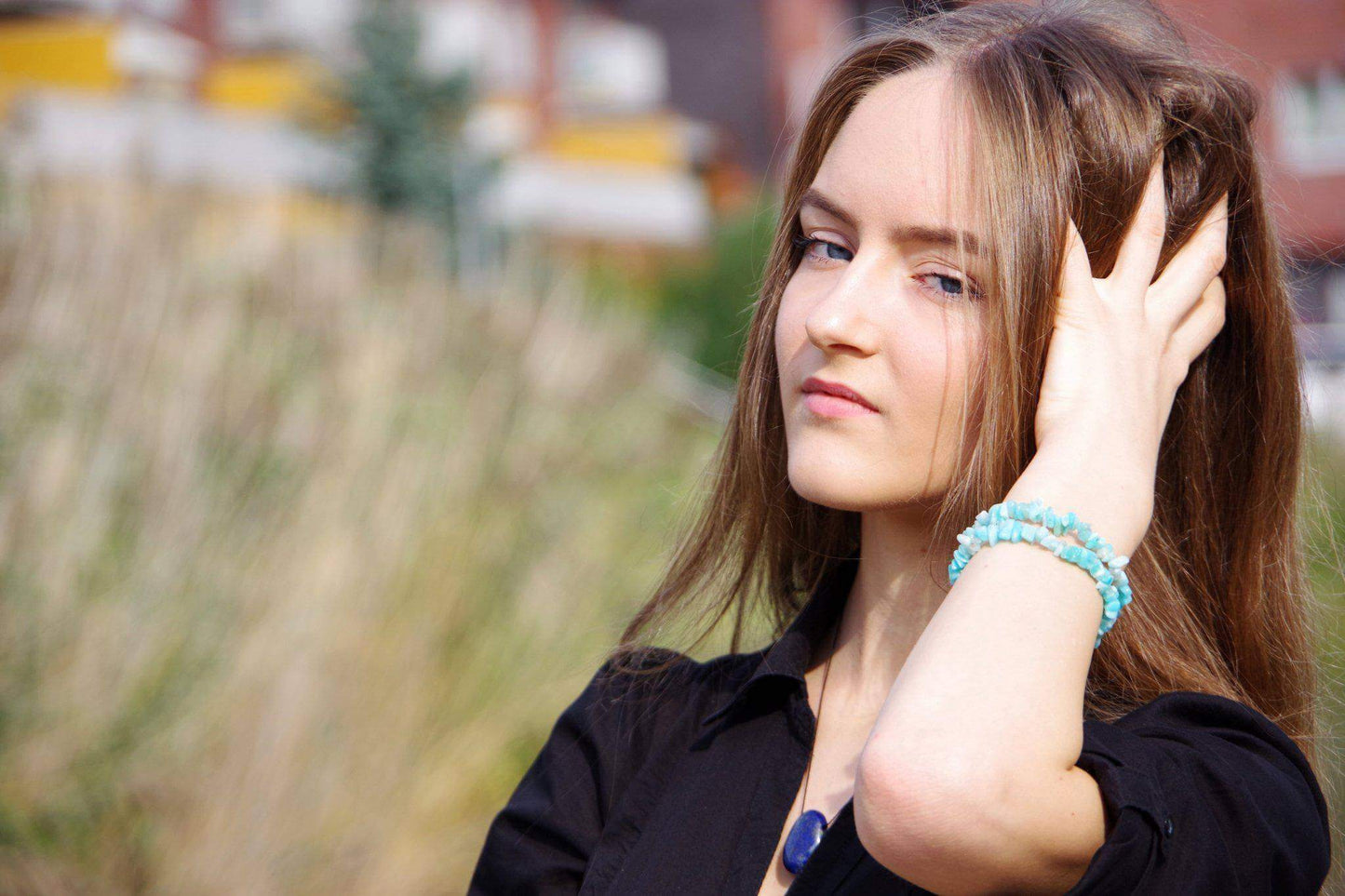 Amazonite bracelet – Chips