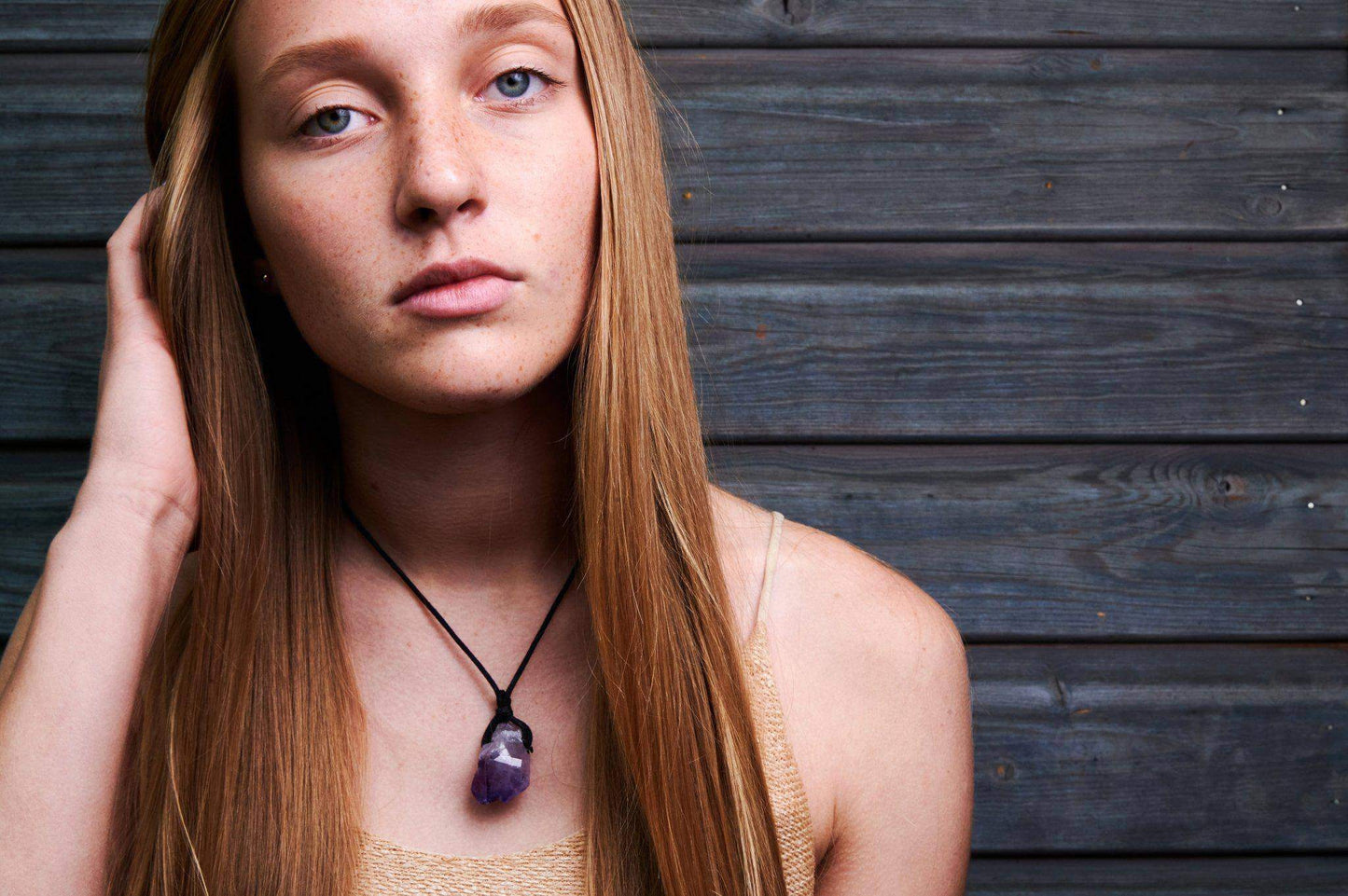 Amethyst pendant – Natural