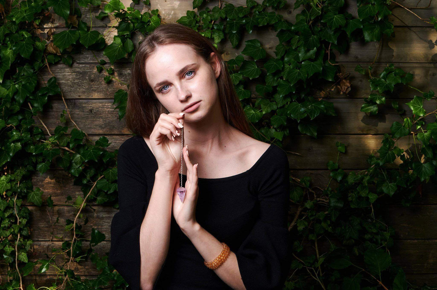 Amethyst pendulum – Point