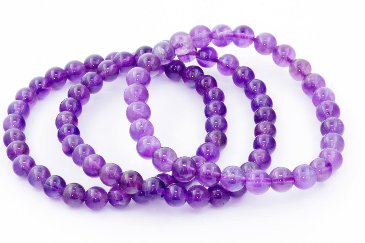 Amethyst bracelet – 6mm
