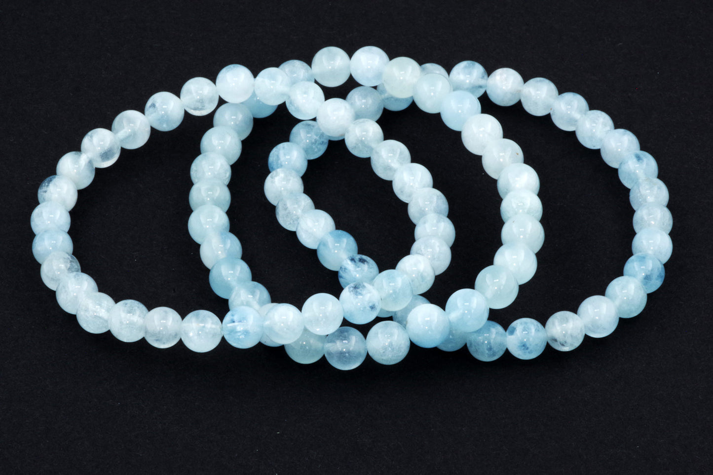 Aquamarine bracelet – 6mm