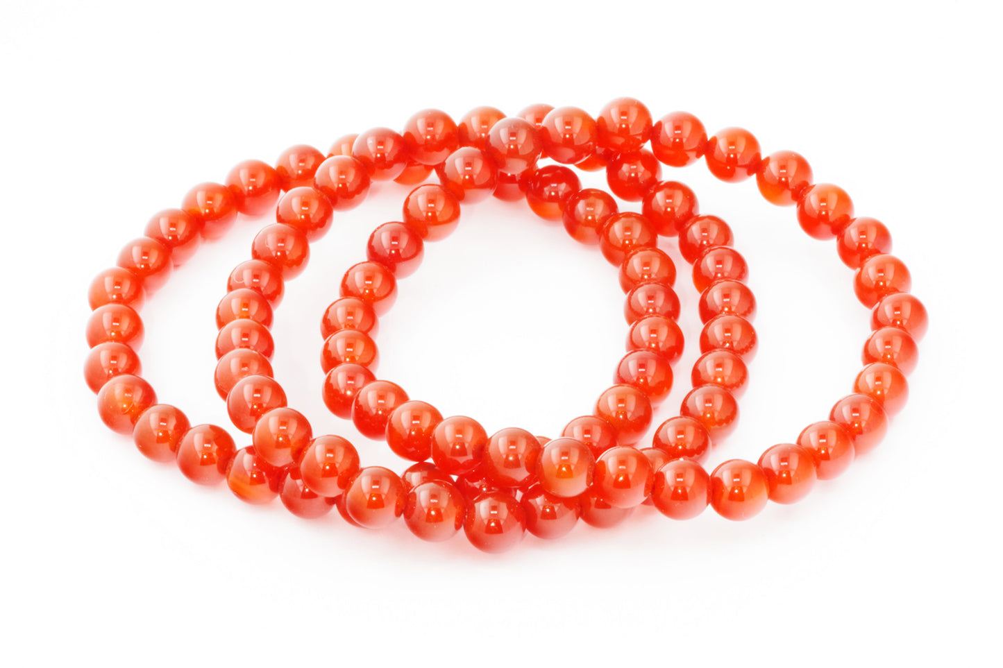 Carnelian bracelet – 6mm