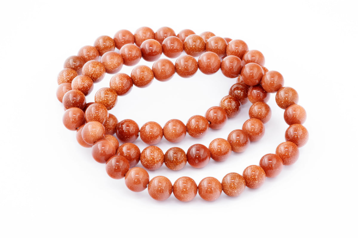 Goldstone bracelet – 8mm