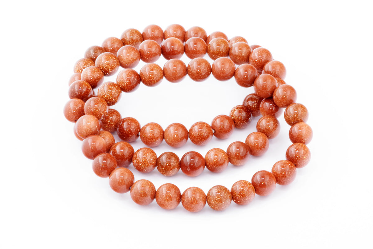 Goldstone bracelet – 8mm