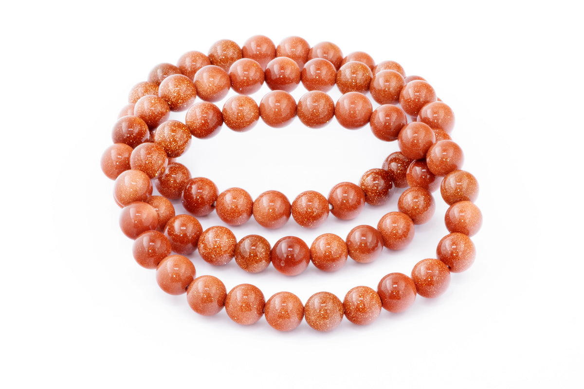Goldstone bracelet – 8mm