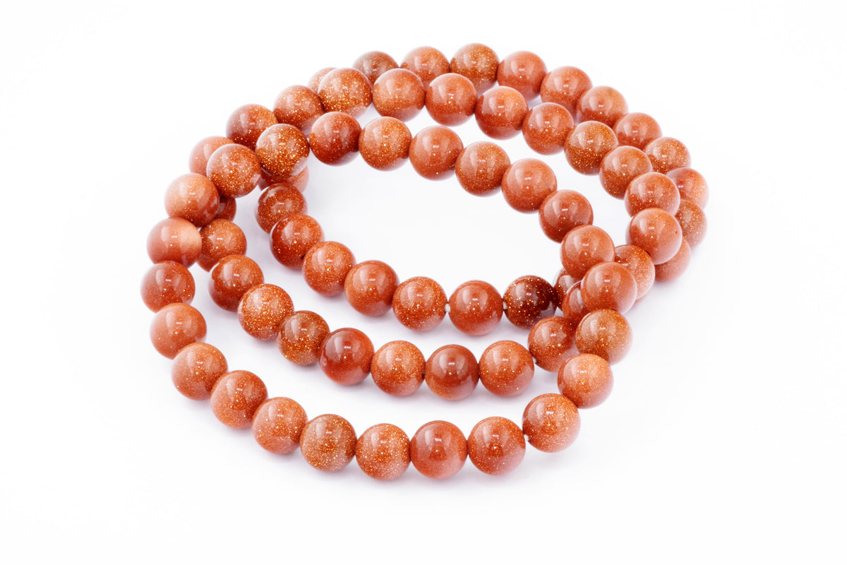 Goldstone bracelet – 8mm