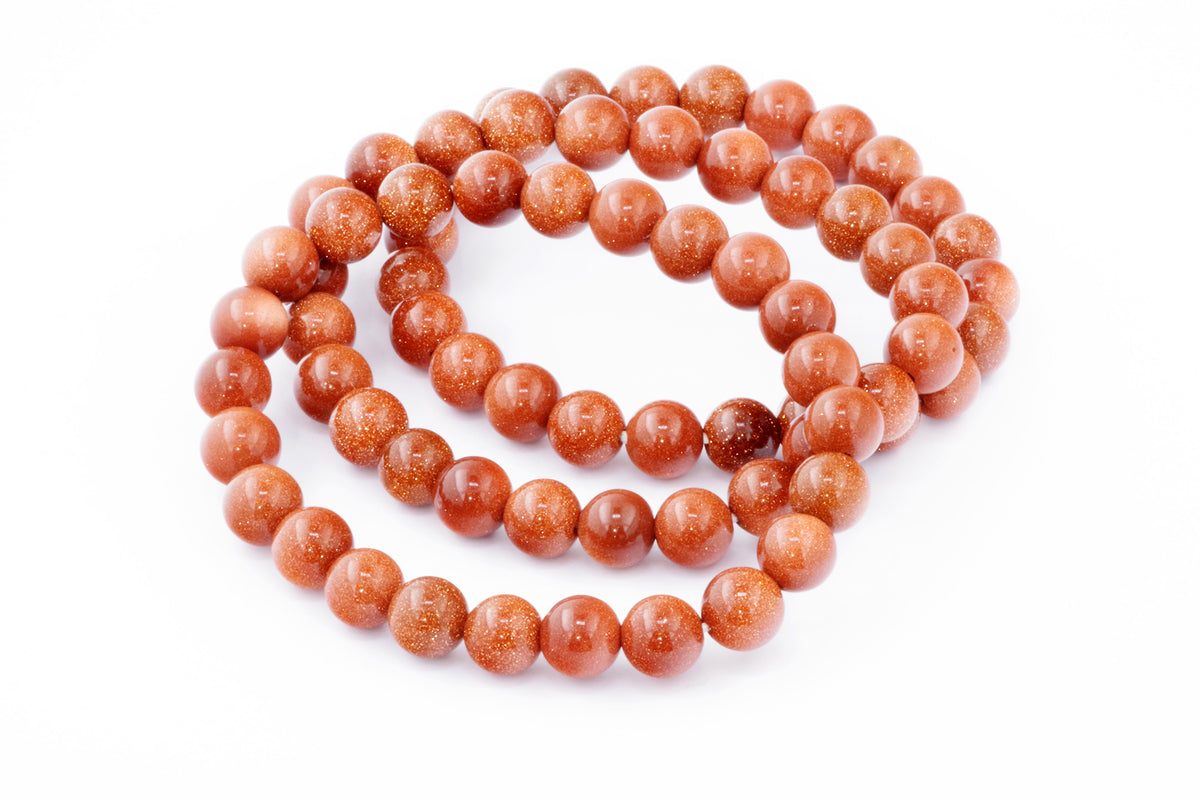 Goldstone bracelet – 8mm