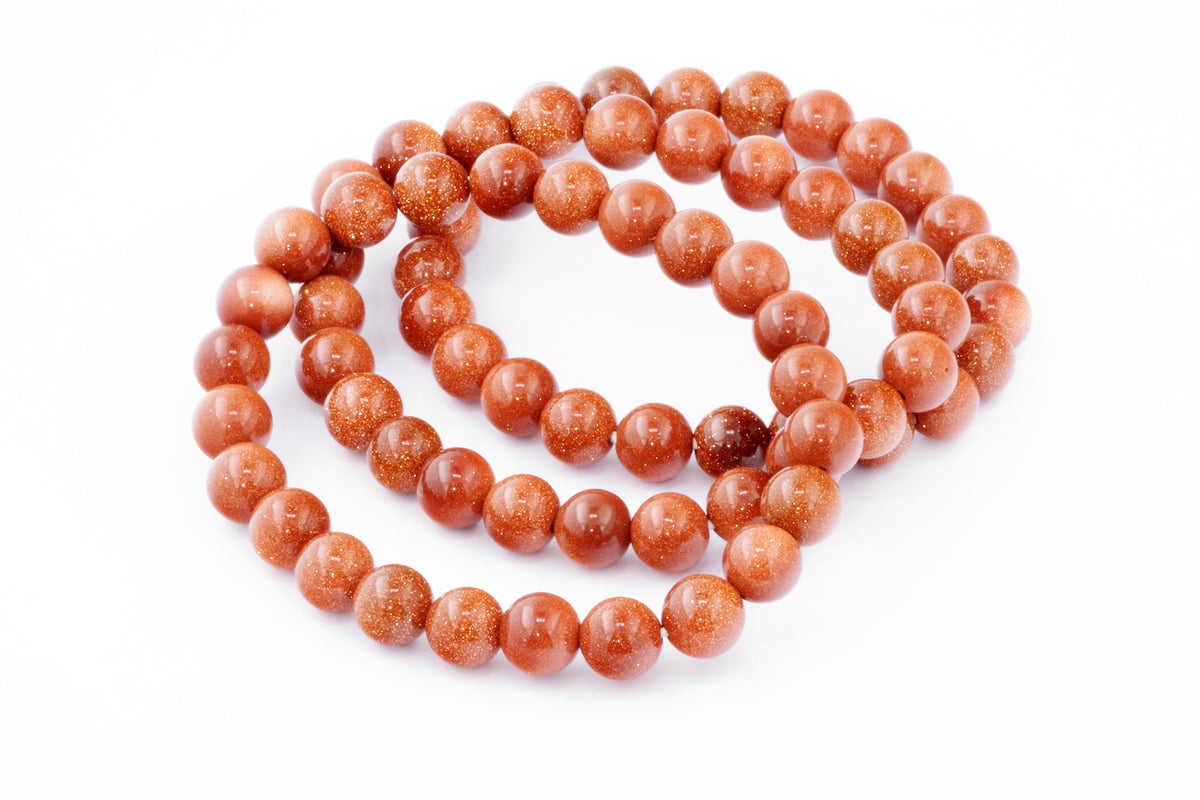 Goldstone bracelet – 8mm