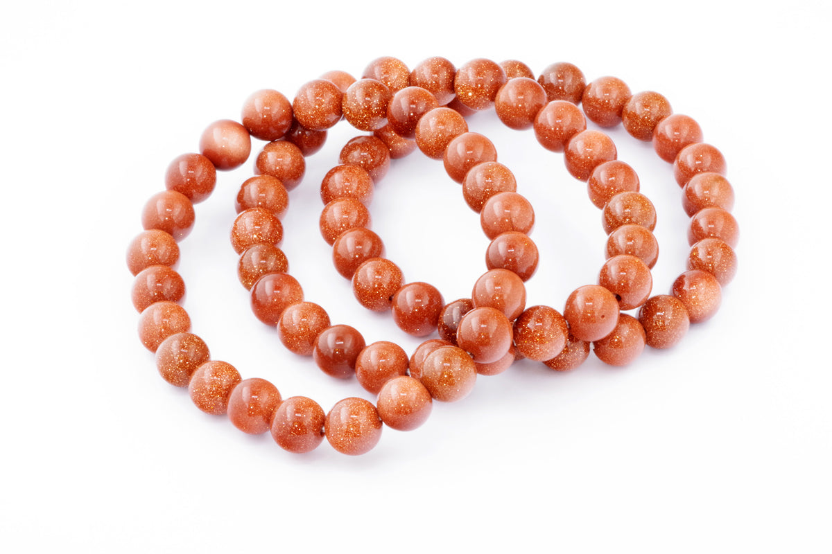 Goldstone bracelet – 8mm