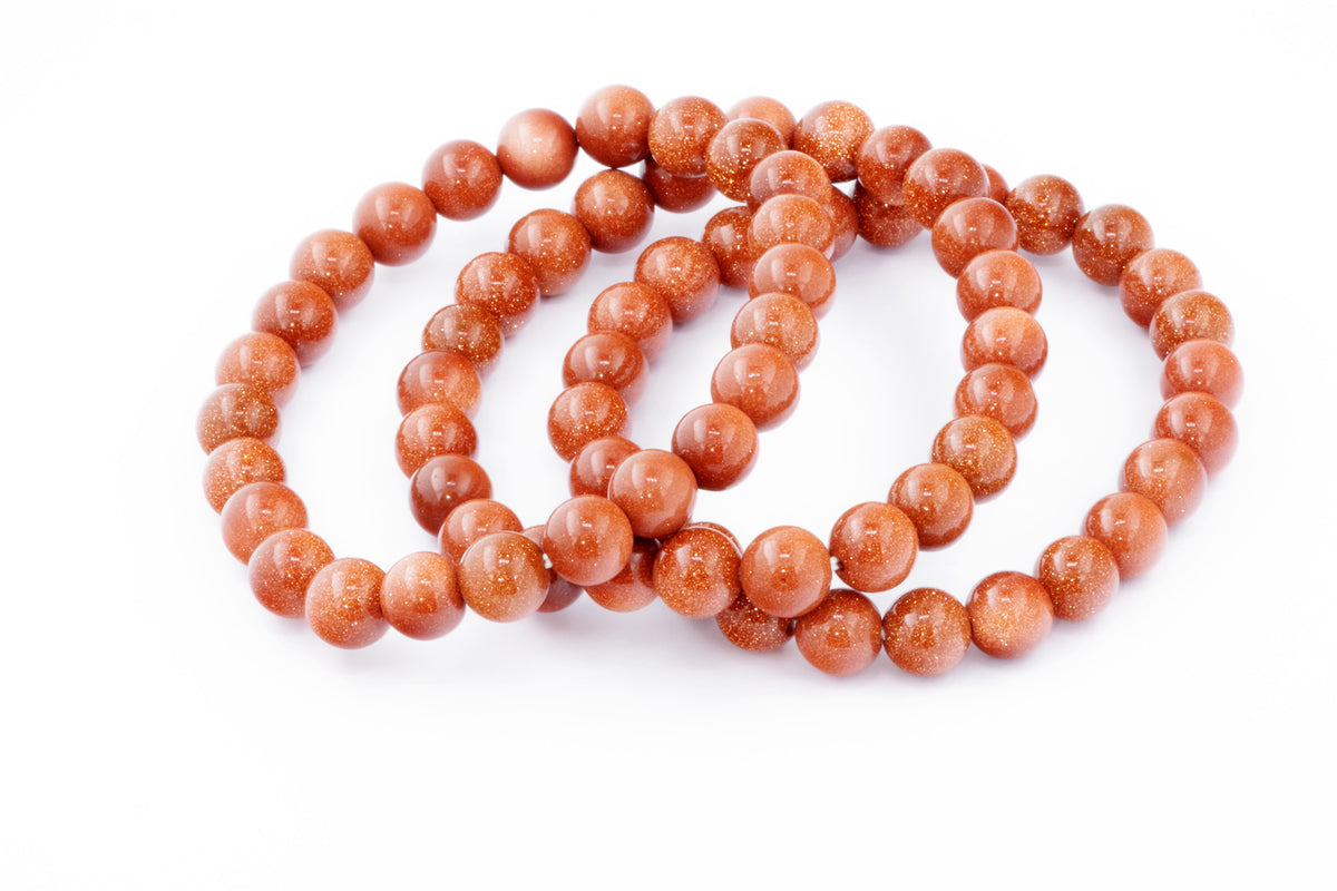 Goldstone bracelet – 8mm