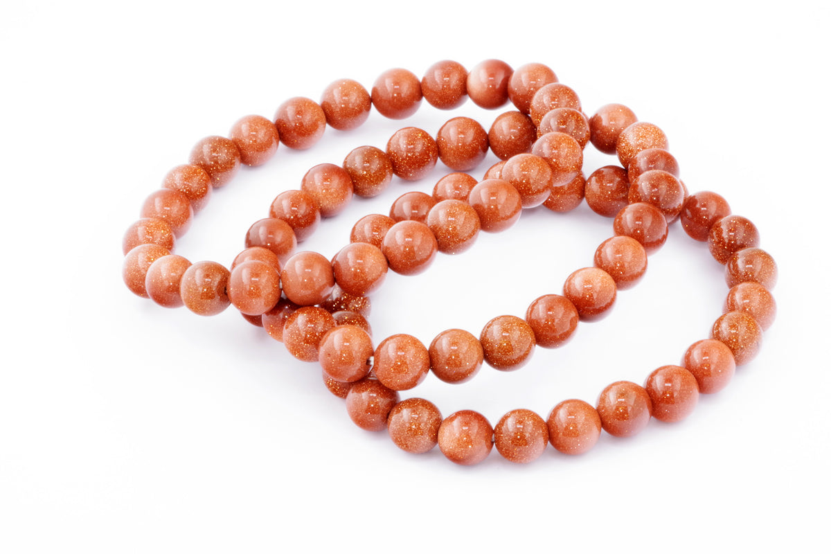 Goldstone bracelet – 8mm