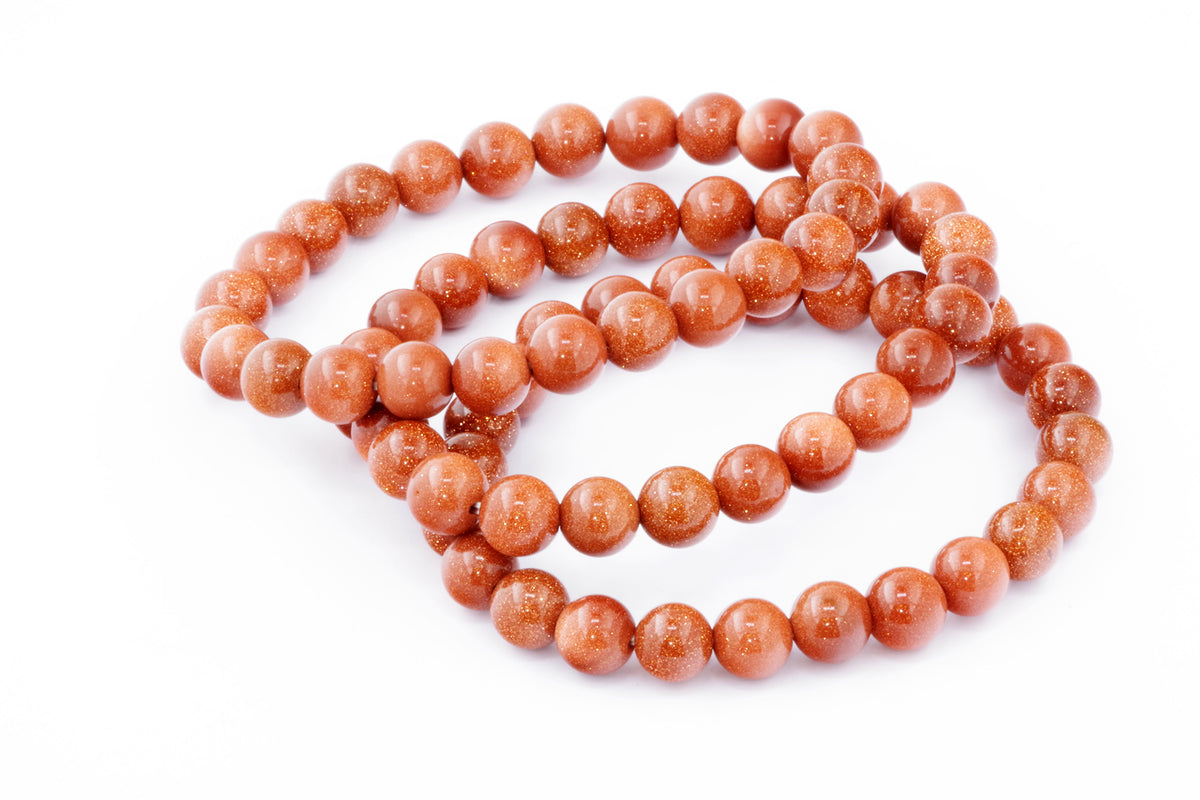 Goldstone bracelet – 8mm