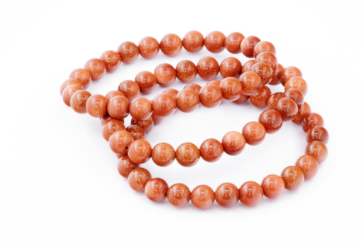 Goldstone bracelet – 8mm