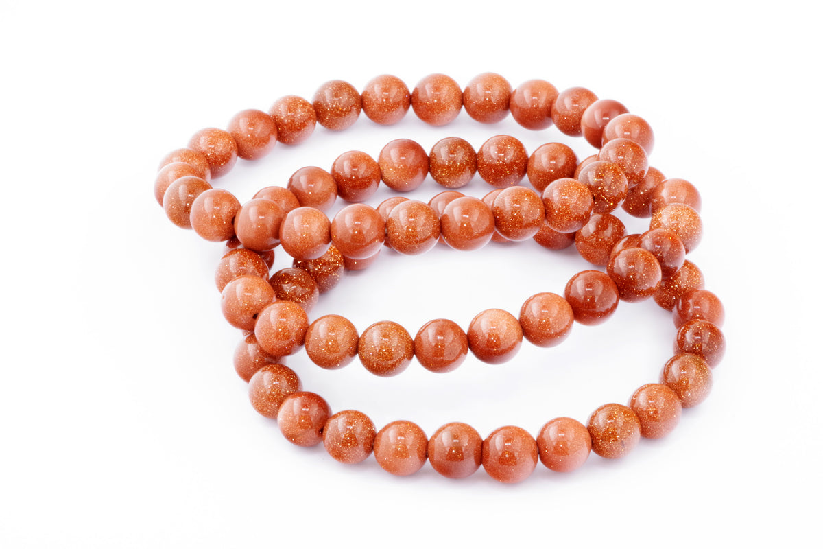 Goldstone bracelet – 8mm
