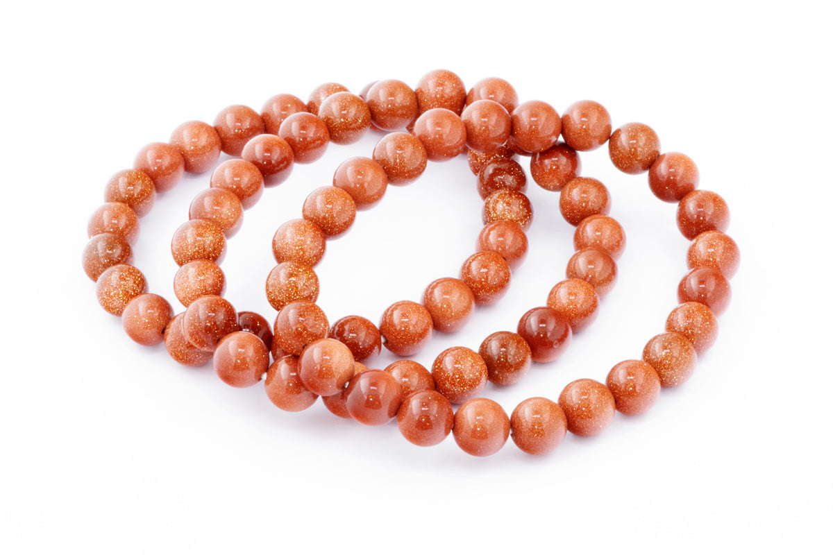 Goldstone bracelet – 8mm