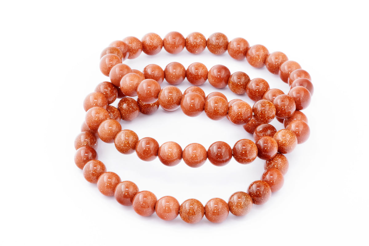 Goldstone bracelet – 8mm