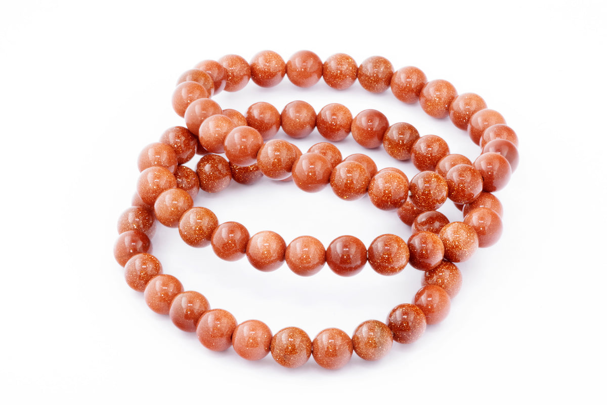 Goldstone bracelet – 8mm