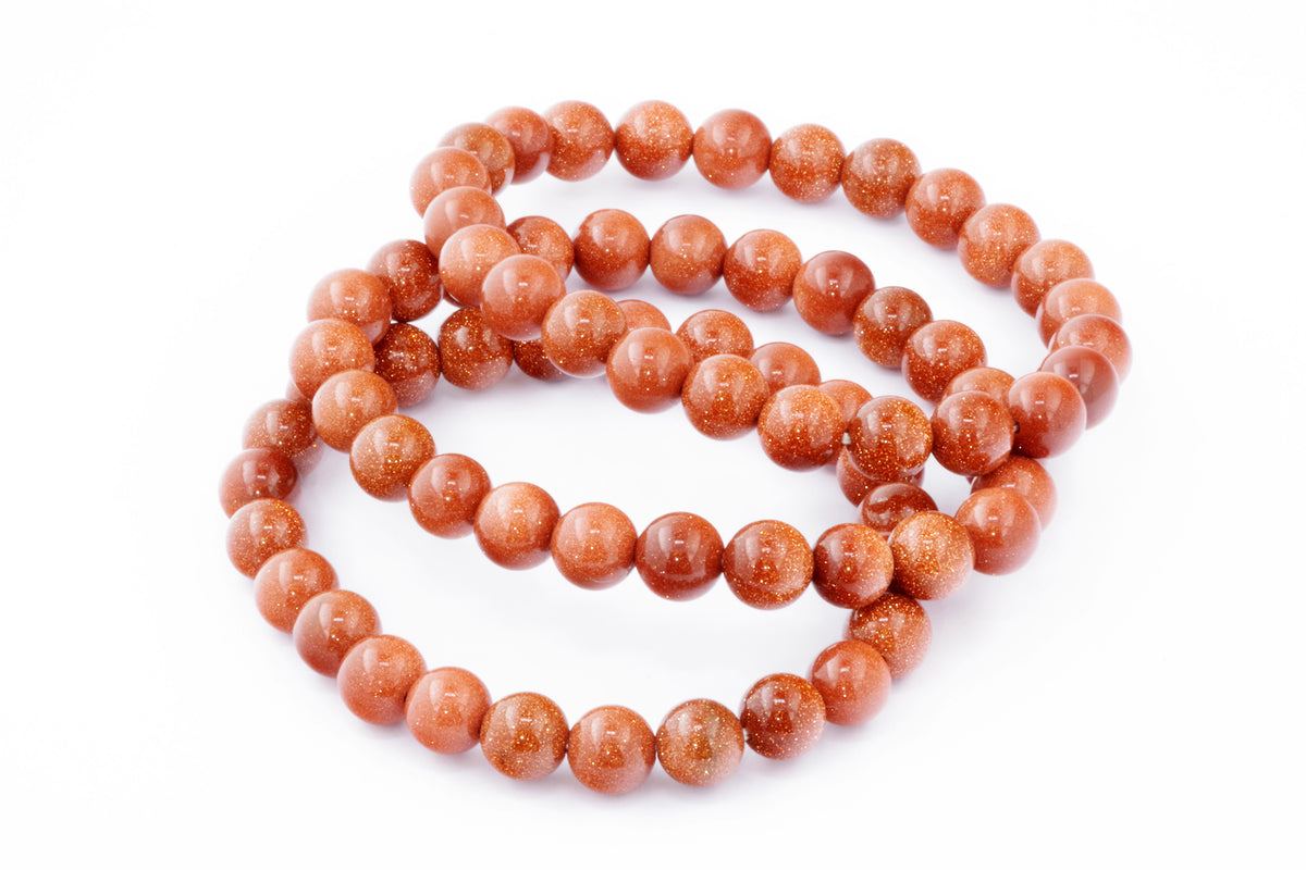 Goldstone bracelet – 8mm