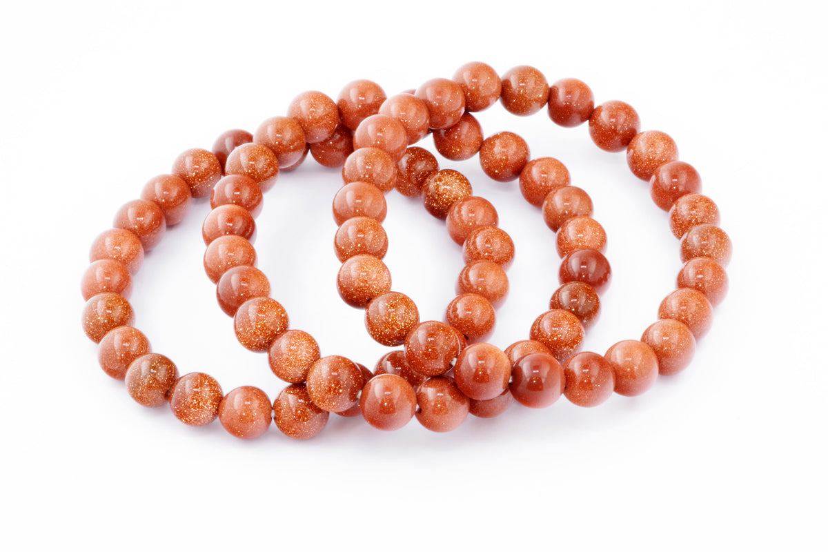 Goldstone bracelet – 8mm