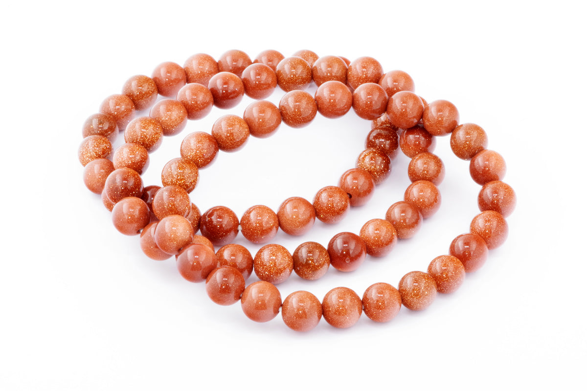 Goldstone bracelet – 8mm