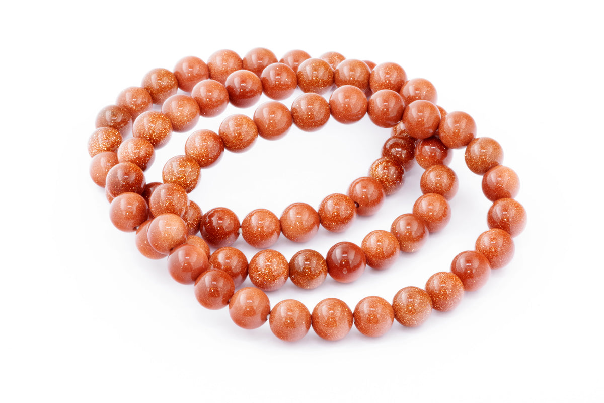 Goldstone bracelet – 8mm