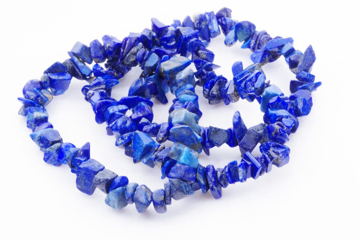 Lapis Lazuli náramek - čipy