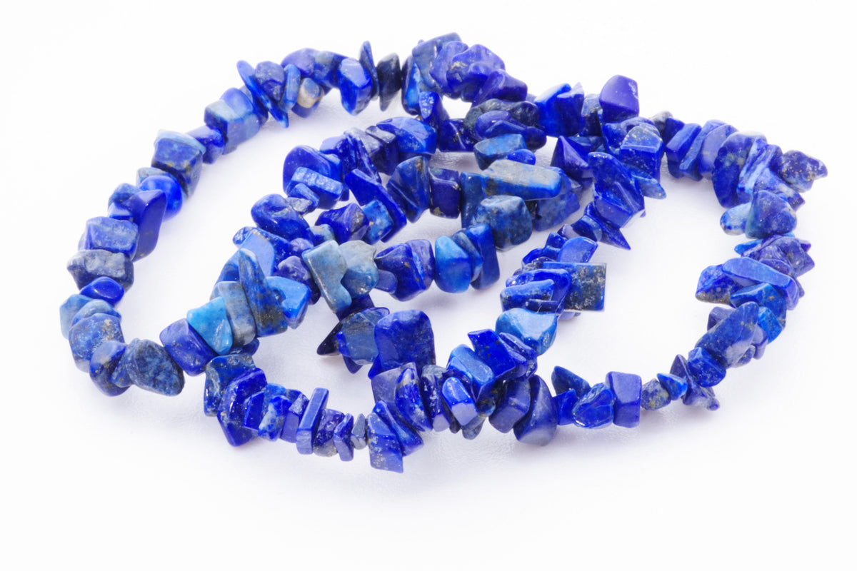 Lapis Lazuli náramek - čipy