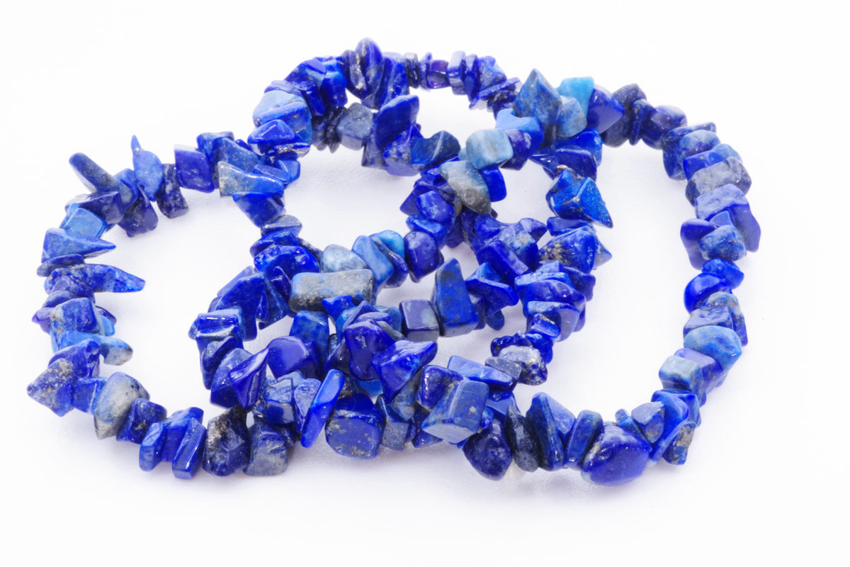 Lapis Lazuli náramek - čipy