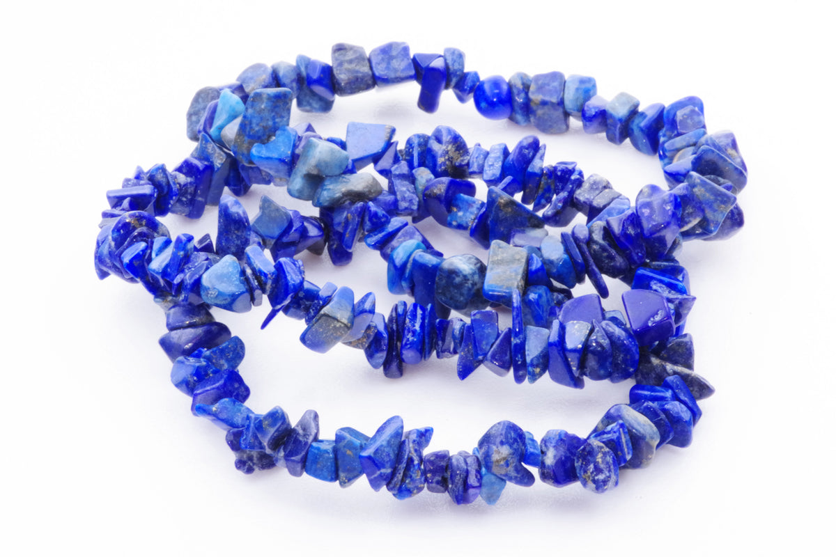 Lapis Lazuli náramek - čipy