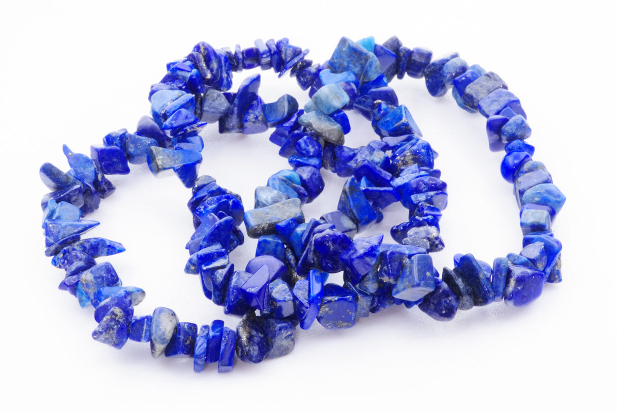 Lapis Lazuli náramek - čipy