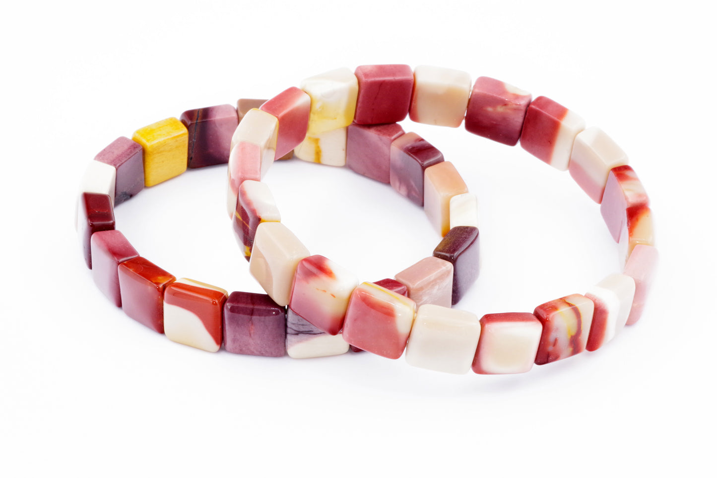 Mookaite jasper bracelet – Square