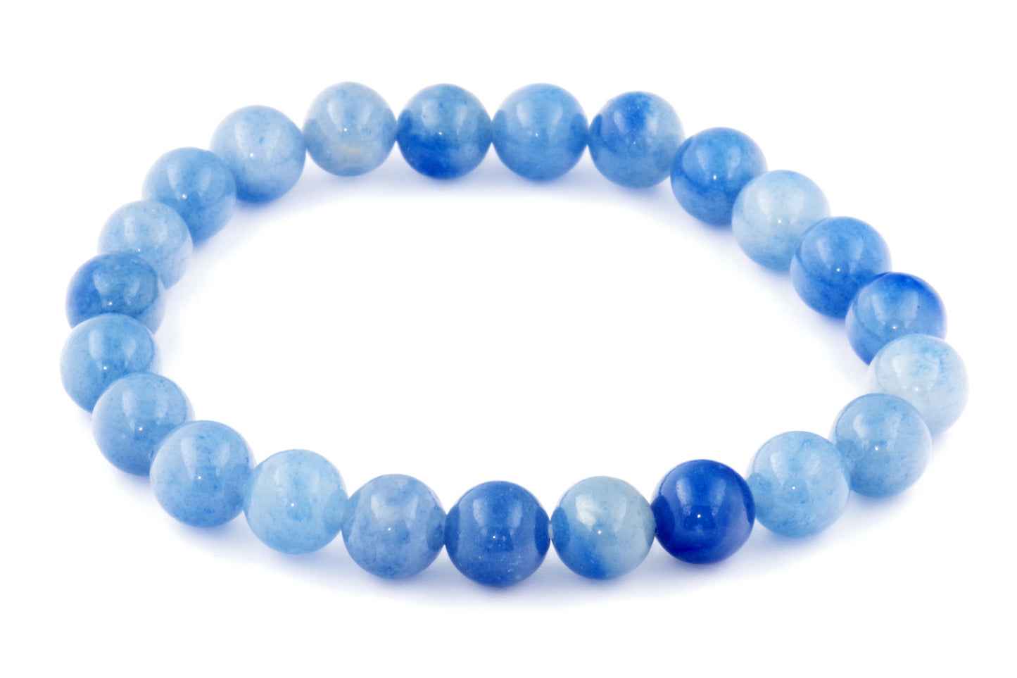 Blue quartz bracelet – 8mm