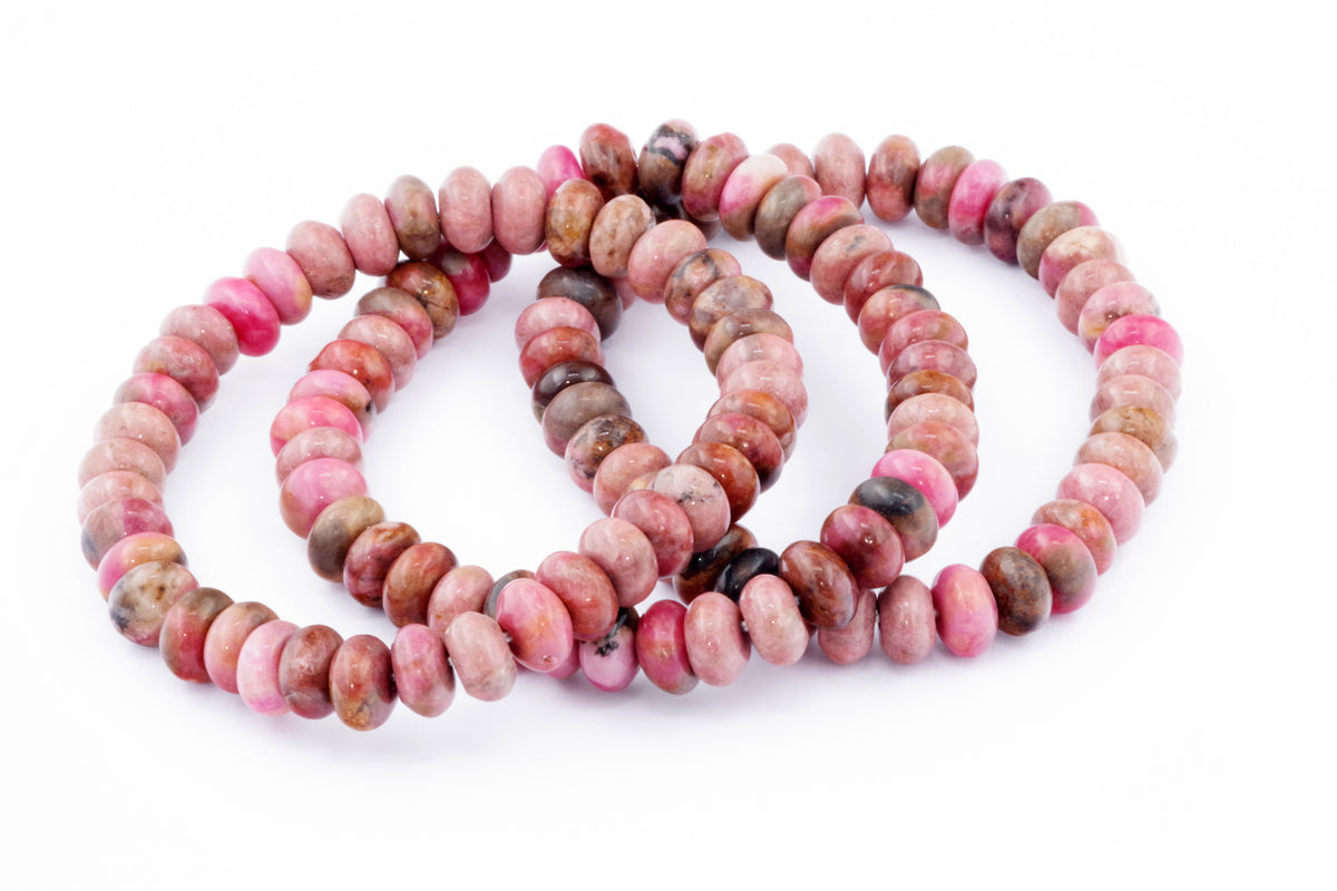 Rhodonite bracelet – Roundelle