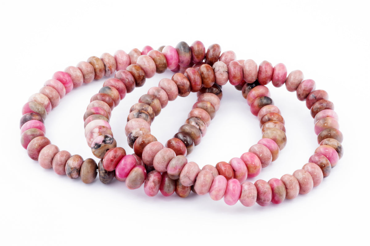 Rhodonite bracelet – Roundelle