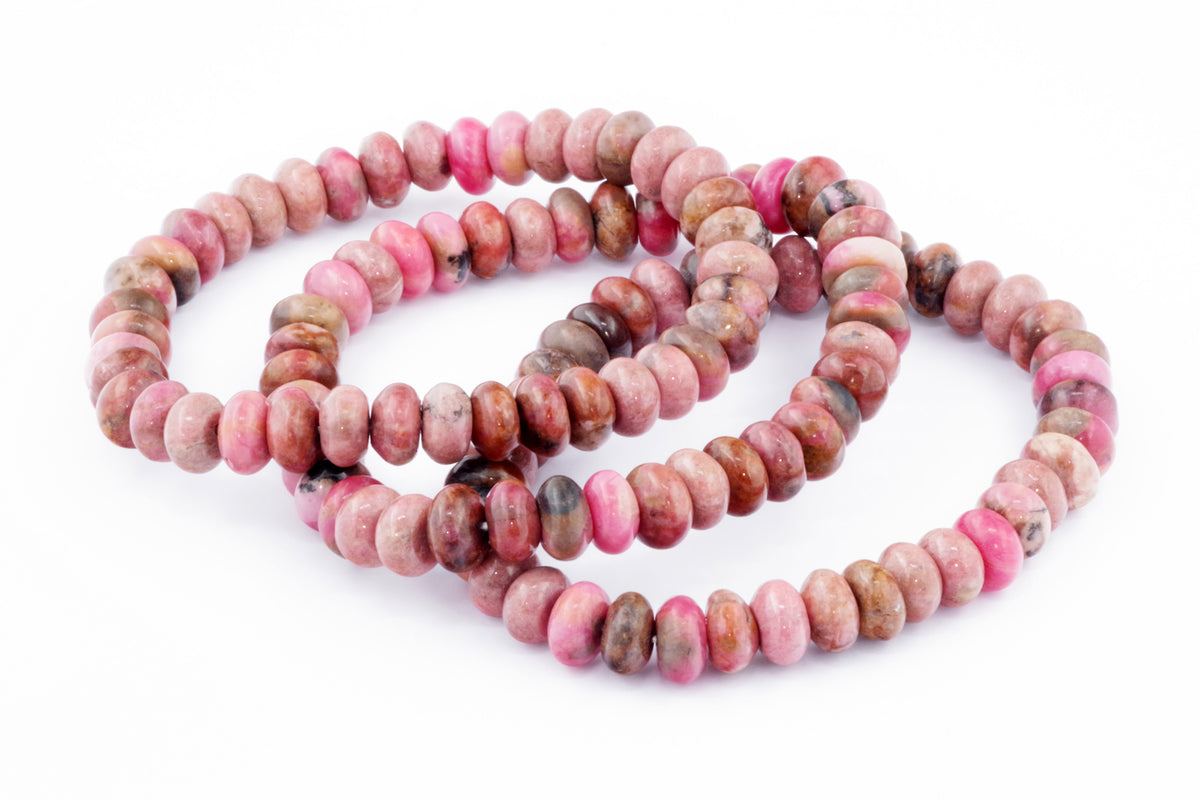 Rhodonite bracelet – Roundelle