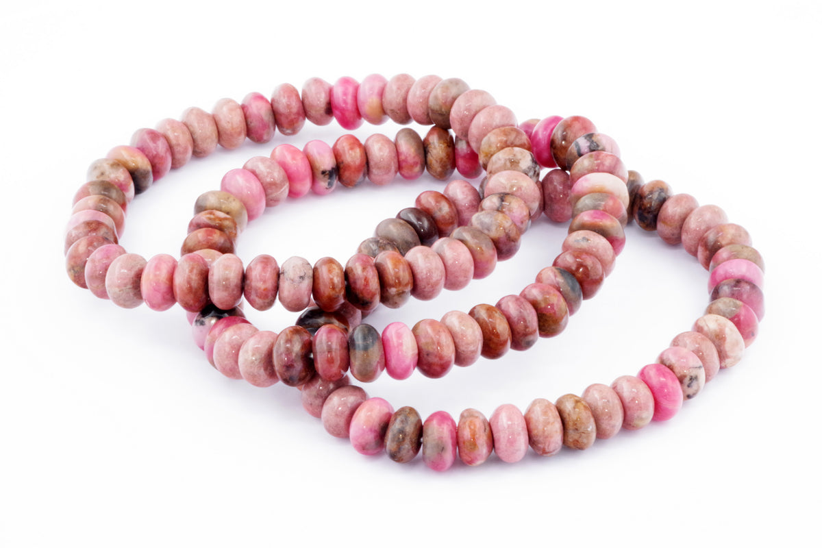 Rhodonite bracelet – Roundelle