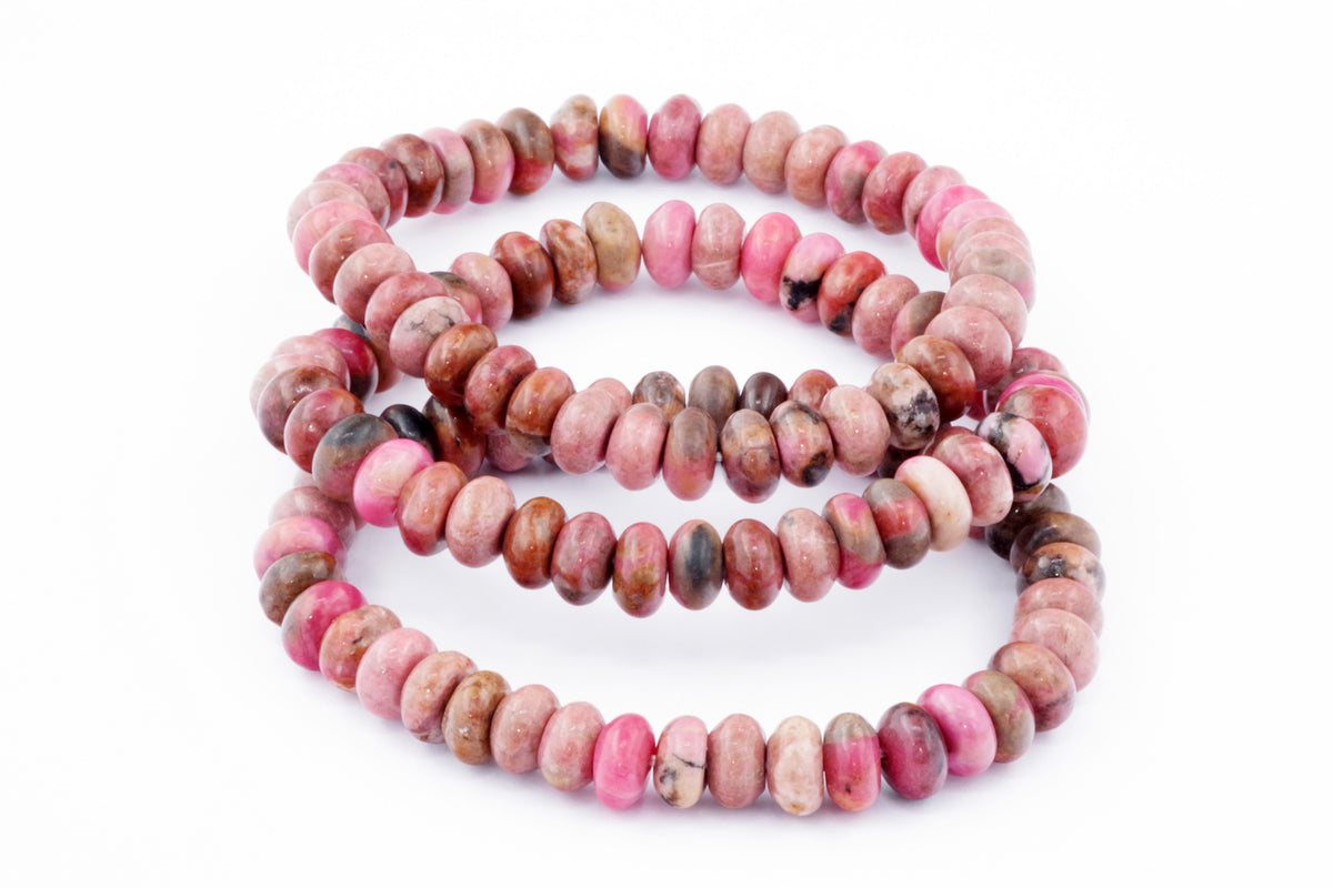Rhodonite bracelet – Roundelle