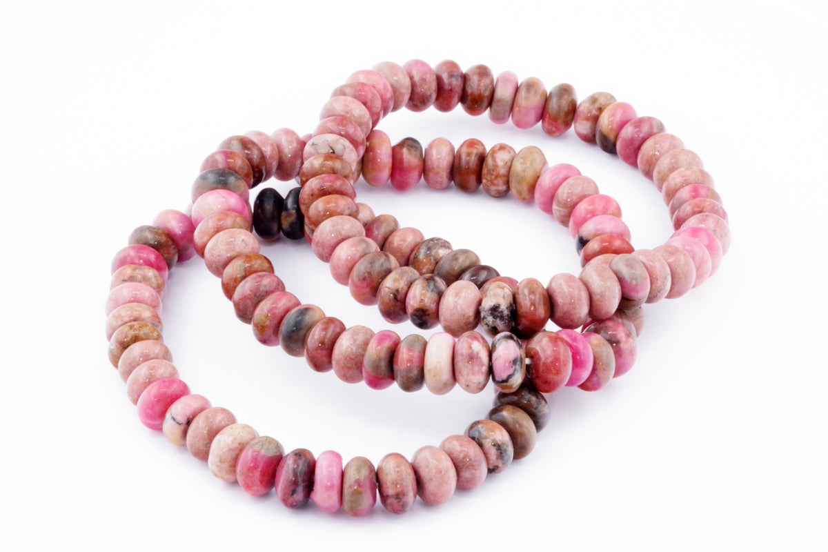 Rhodonite bracelet – Roundelle