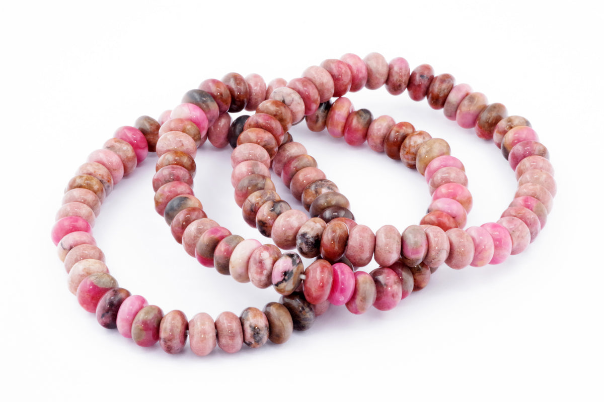 Rhodonite bracelet – Roundelle
