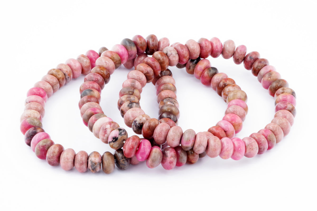 Rhodonite bracelet – Roundelle