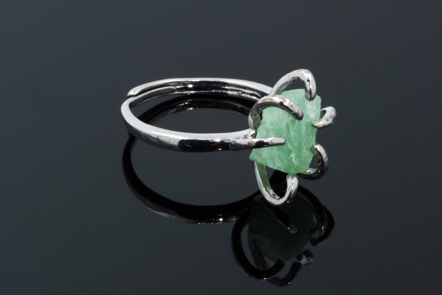 Anillo de fluorita - encanto de la pata