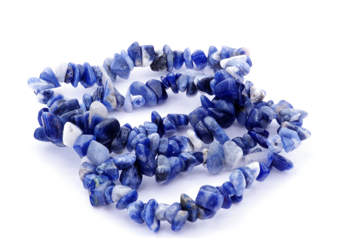 Pulseira de sodalita - fichas