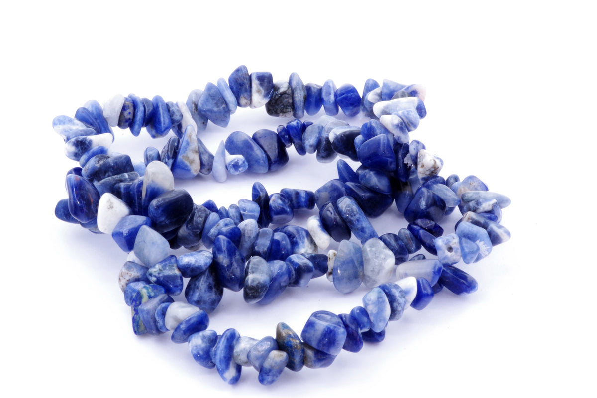 Pulseira de sodalita - fichas