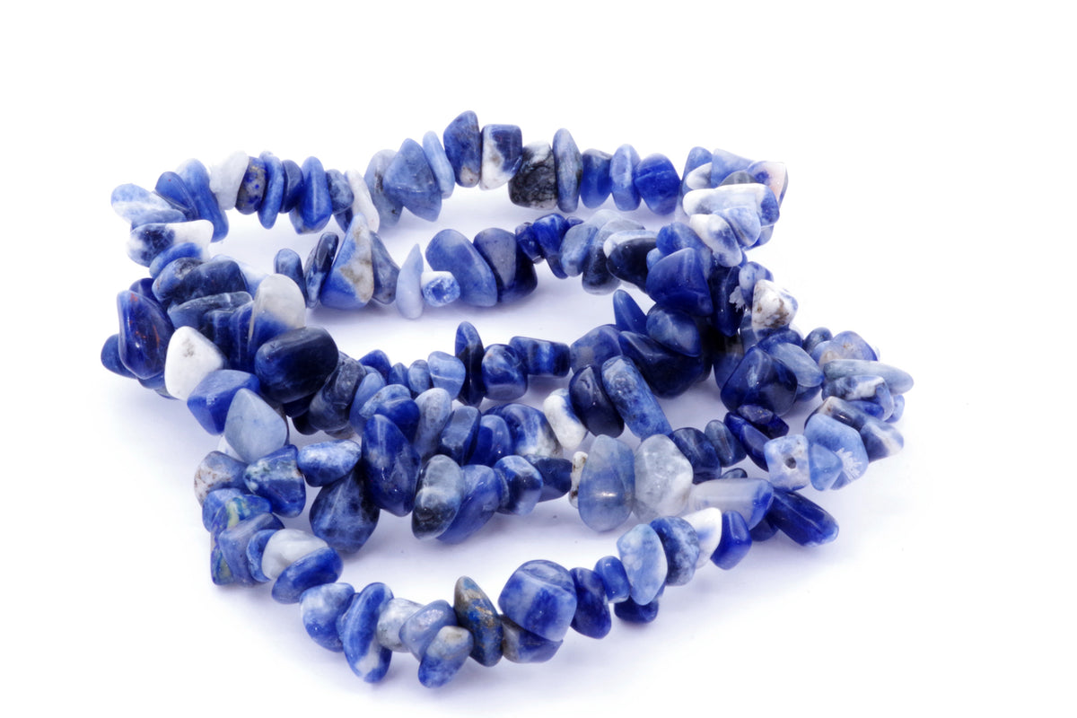 Pulseira de sodalita - fichas