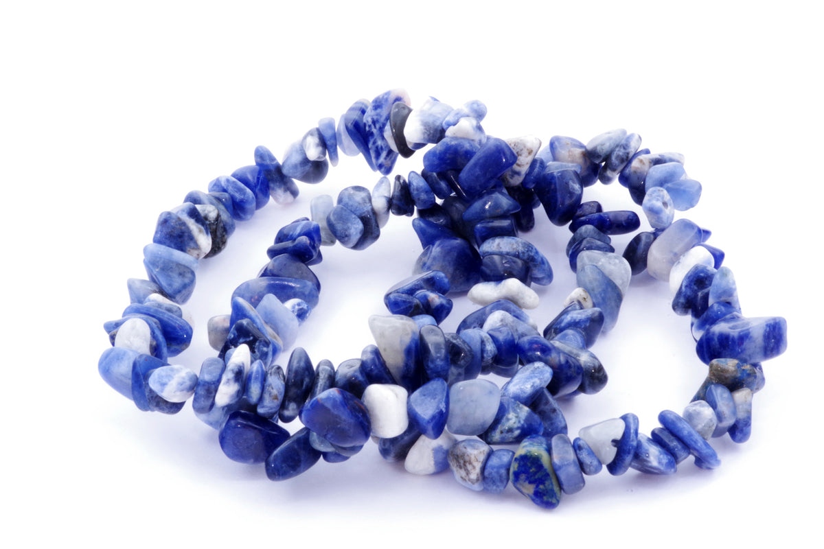 Pulseira de sodalita - fichas