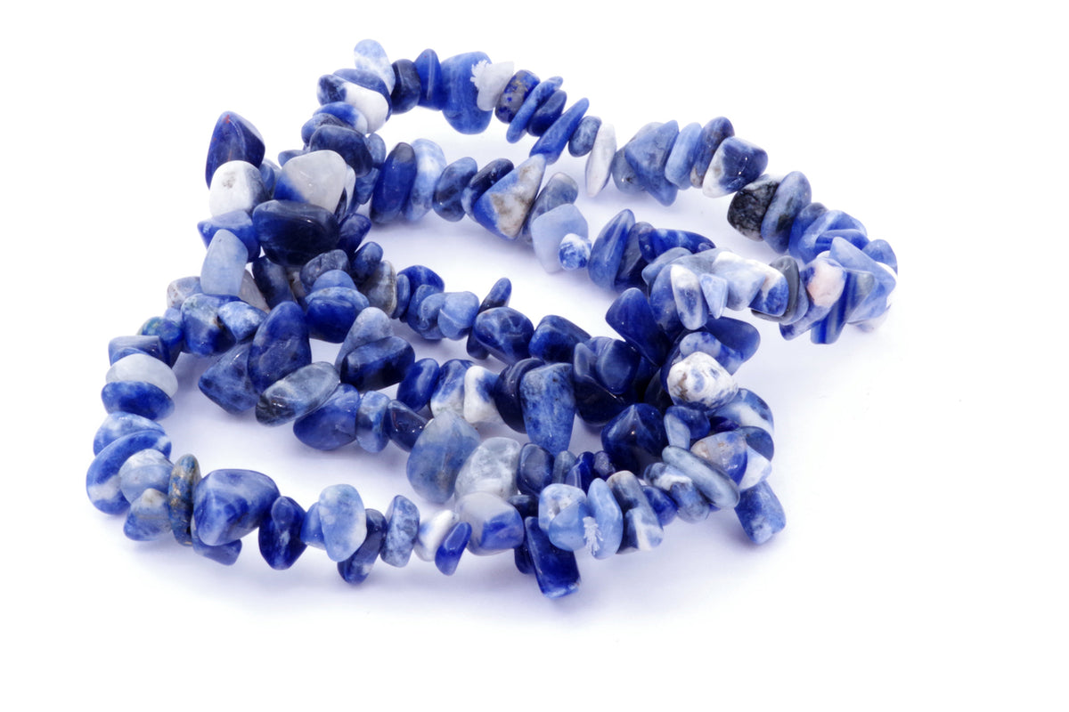 Pulseira de sodalita - fichas