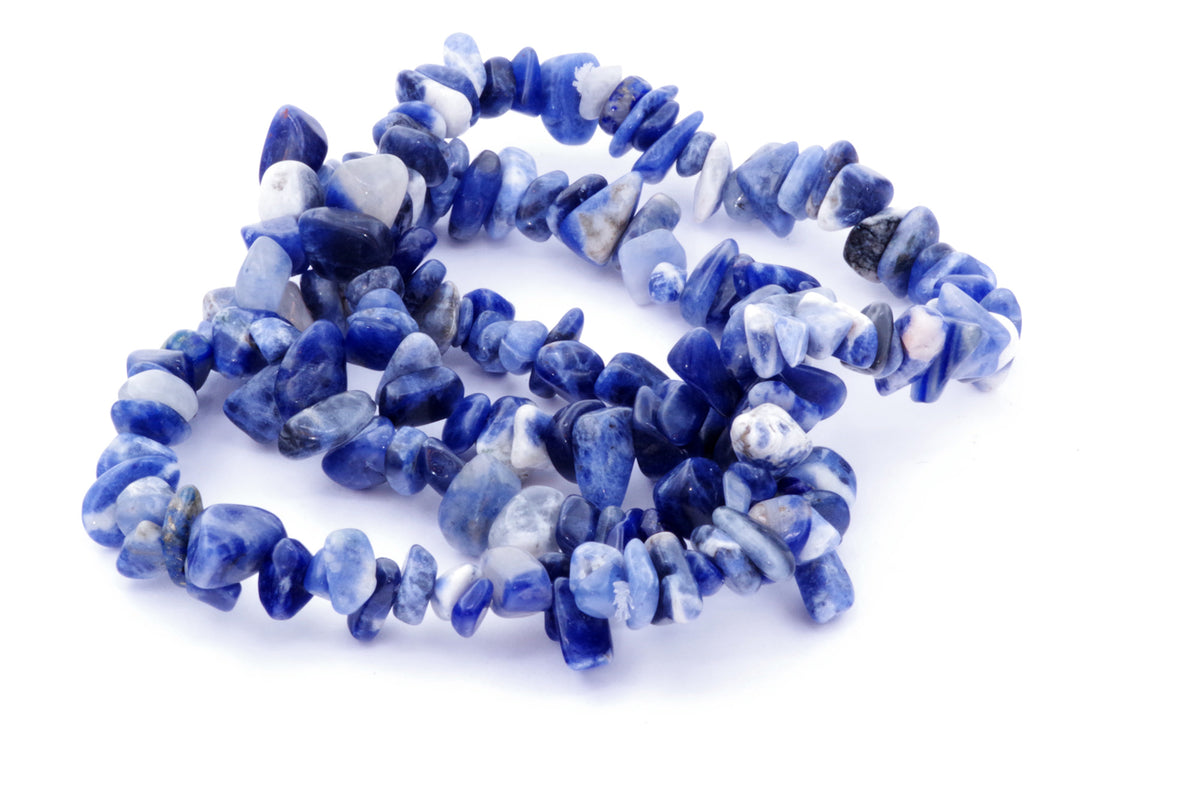 Pulseira de sodalita - fichas