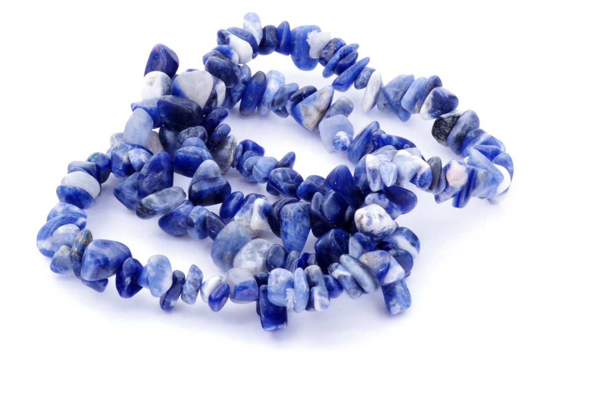 Pulseira de sodalita - fichas